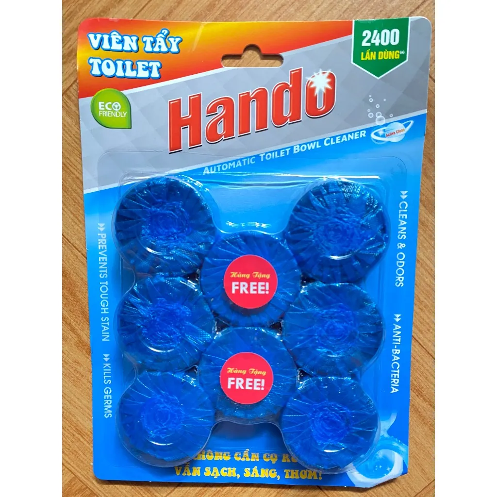 Ảnh Viên tẩy và làm thơm toilet 6 viên HANDO [ Tặng thêm 2 viên ] 1