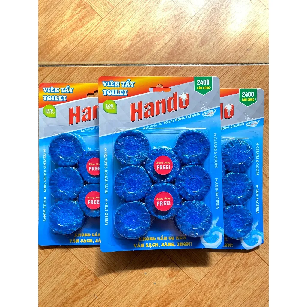 Ảnh Viên tẩy và làm thơm toilet 6 viên HANDO [ Tặng thêm 2 viên ] 2