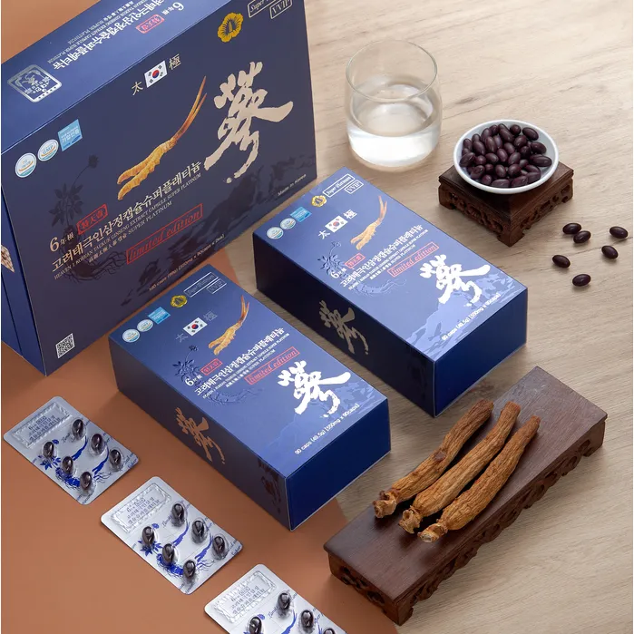 Ảnh Viên Thiên Sâm Đông Trùng Hạ Thảo Kingsize Hộp 180 Viên Korean Red Ginseng 3