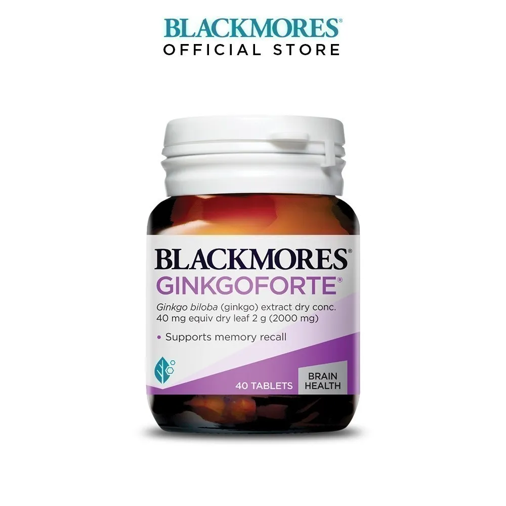 Ảnh Viên Uống BLACKMORES GINKGOFORTE Lọ 40 Viên 1