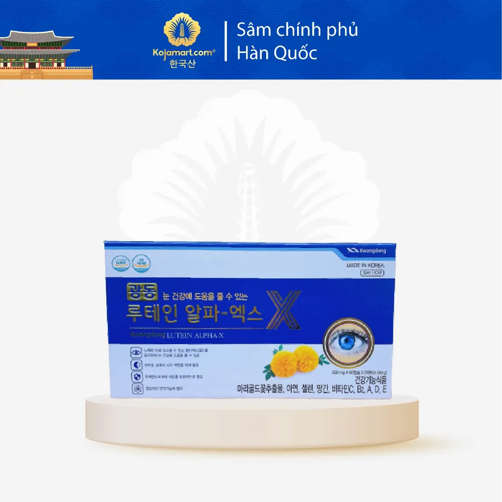 Ảnh Viên Uống Bổ Mắt Hàn Quốc Kwangdong Hộp 120 Viên 1