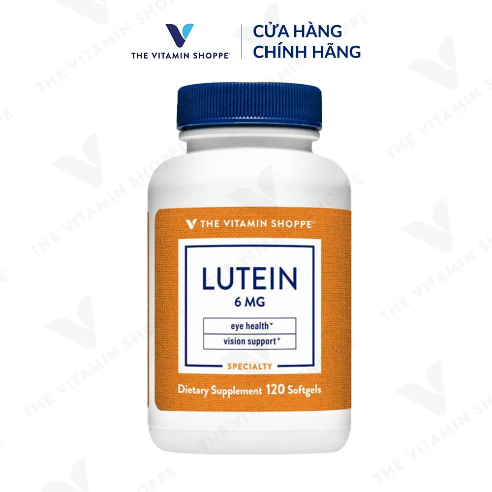 Ảnh Viên uống bổ mắt tăng cường thị lực THE VITAMIN SHOPPE Lutein 6 MG 60/120 viên 1
