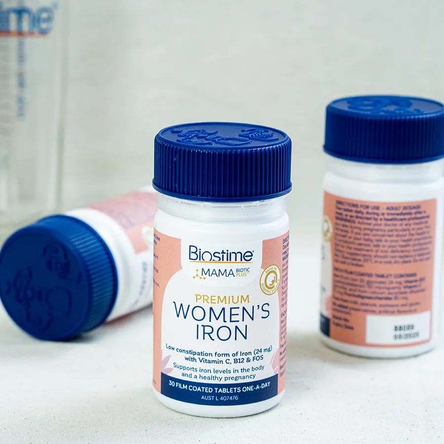 Ảnh Viên Uống Bổ Sung Sắt Và Vitamin Cho Mẹ Bầu Biostime Ngừa Thiếu Chất Trong Thai Kỳ ngừa thiếu máu 4