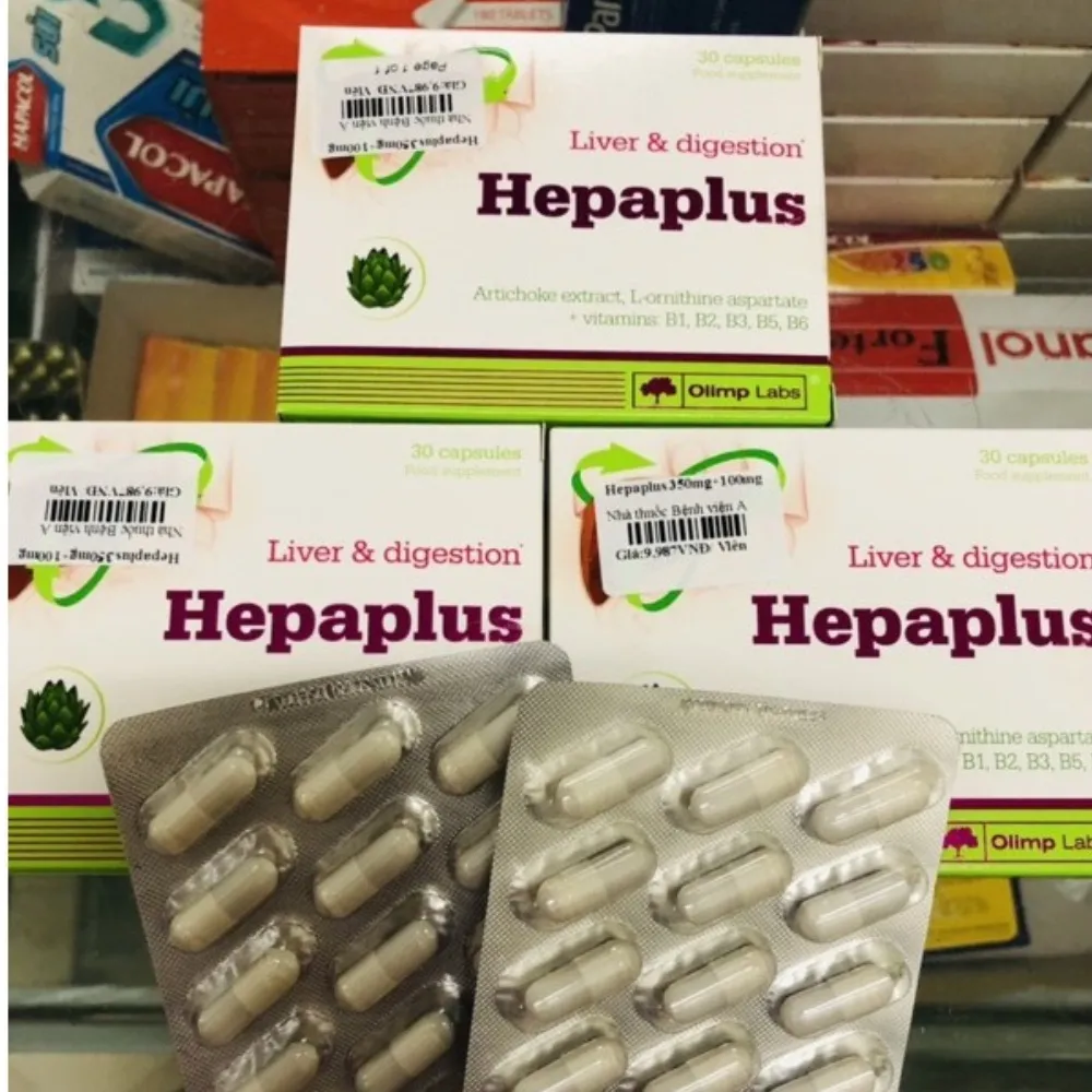 Ảnh Viên uống hỗ trợ chức năng gan Hepaplus - OLIMP LABS xuất xứ Ba Lan Hộp 30 viên POLIPHARM 4