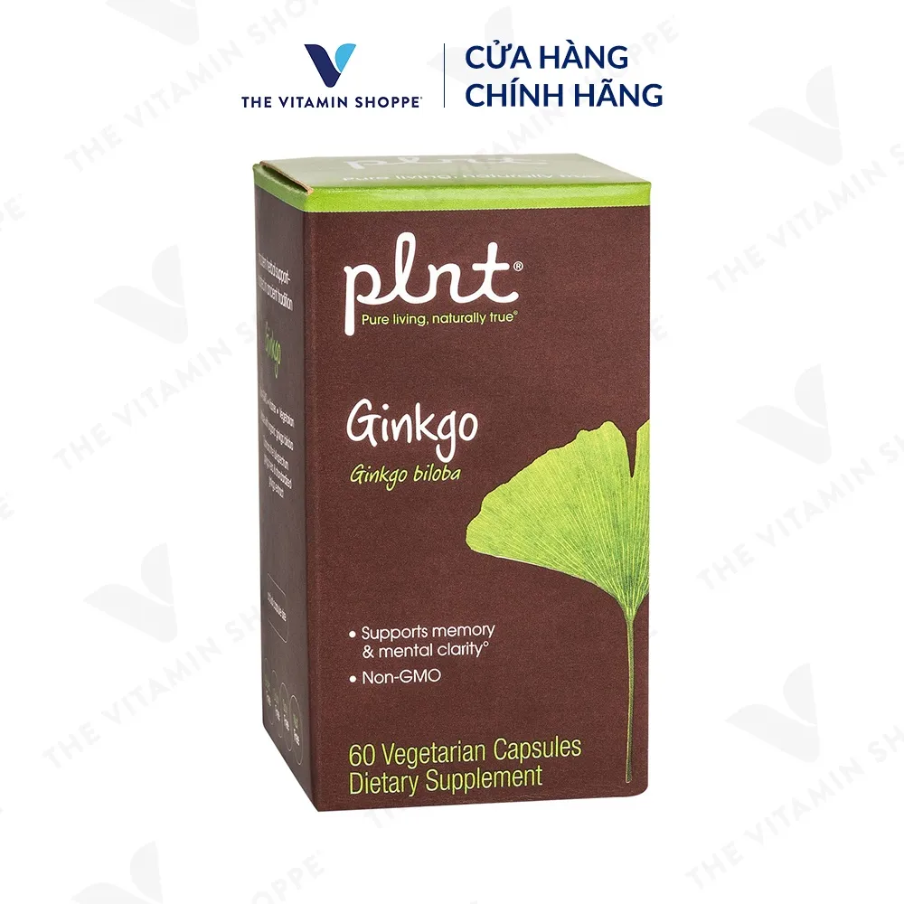 Ảnh Viên uống hoạt huyết dưỡng não PLNT Ginkgo tăng cường tuần hoàn 60 viên 3