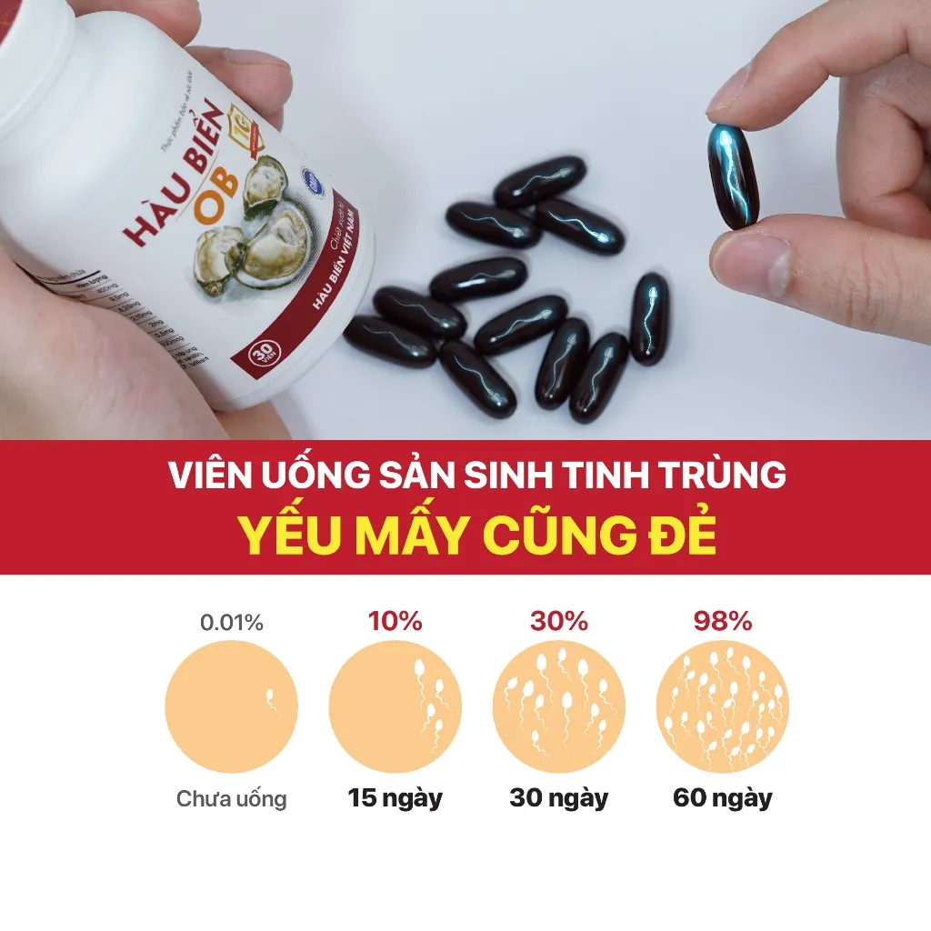 Ảnh Viên uống tăng cường sinh lý nam giới Hàu biển ob bổ sung kẽm, tinh chất hàu (Hộp 30v), ZLove 2