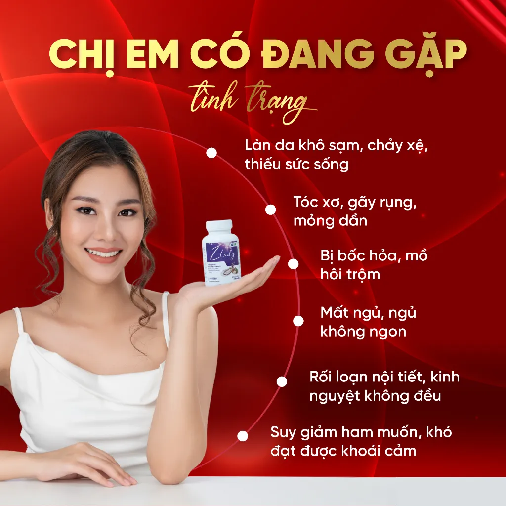 Ảnh Viên uống tăng nội tiết tố nữ, giảm khô hạn, tăng sinh lý nữ, điều hòa kinh nguyệt - Zlady ZLove 3