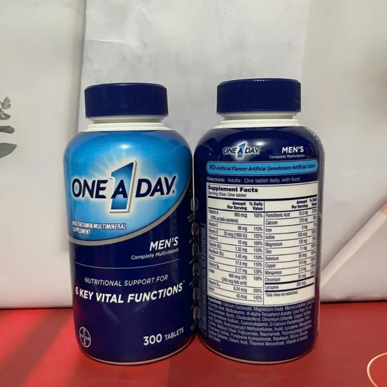 Ảnh Viên vitamin tổng hợp cho nam one a day men's multivitamin formula 300 viên Health Care extaste 3