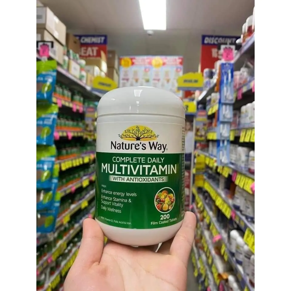 Ảnh Vitamin tổng hợp Úc nature’s way complete daily multivitamin - 200 Viên Healthy Care 4