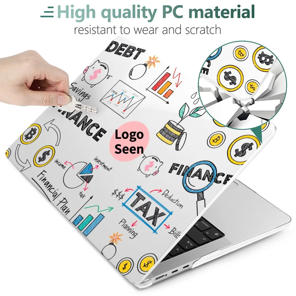 Ảnh Vỏ bọc bảo vệ BATIANDA thích hợp cho MacBook Pro13 14 16” M4 M3 M2 M1 Air 13 13.6 15" A2941 A2681 A2779 A2337 A2338 A2179 A1932 A2442 A2485 Air11 12 13.3" A1369 A1466 2