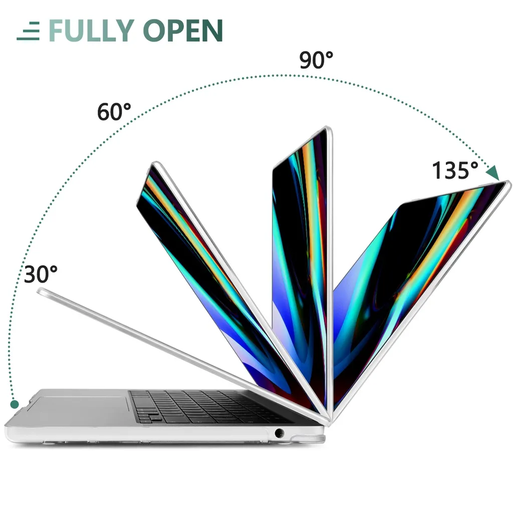 Ảnh Vỏ bọc máy tính xách tay BATIANDA thích hợp cho MacBook Pro 13 14 16inch M4 M3 M2 M1 Air 13 13.6 15" A2941 A2681 A2337 A2338 A2779 A2780 A2442 A2486 A2179 A1932 A1466 A1369 A1708 A1706 Air11 12 13" 2012-2015 3