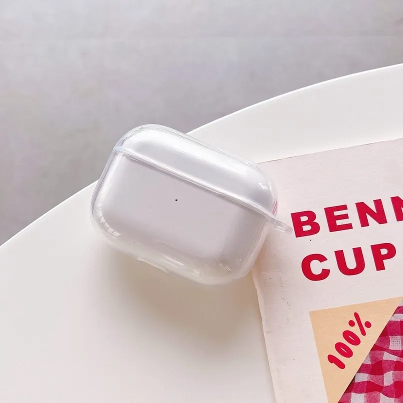 Ảnh Vỏ đựng tai nghe bluetooth không dây WB1 chất liệu TPU trong suốt, chống va đập 2