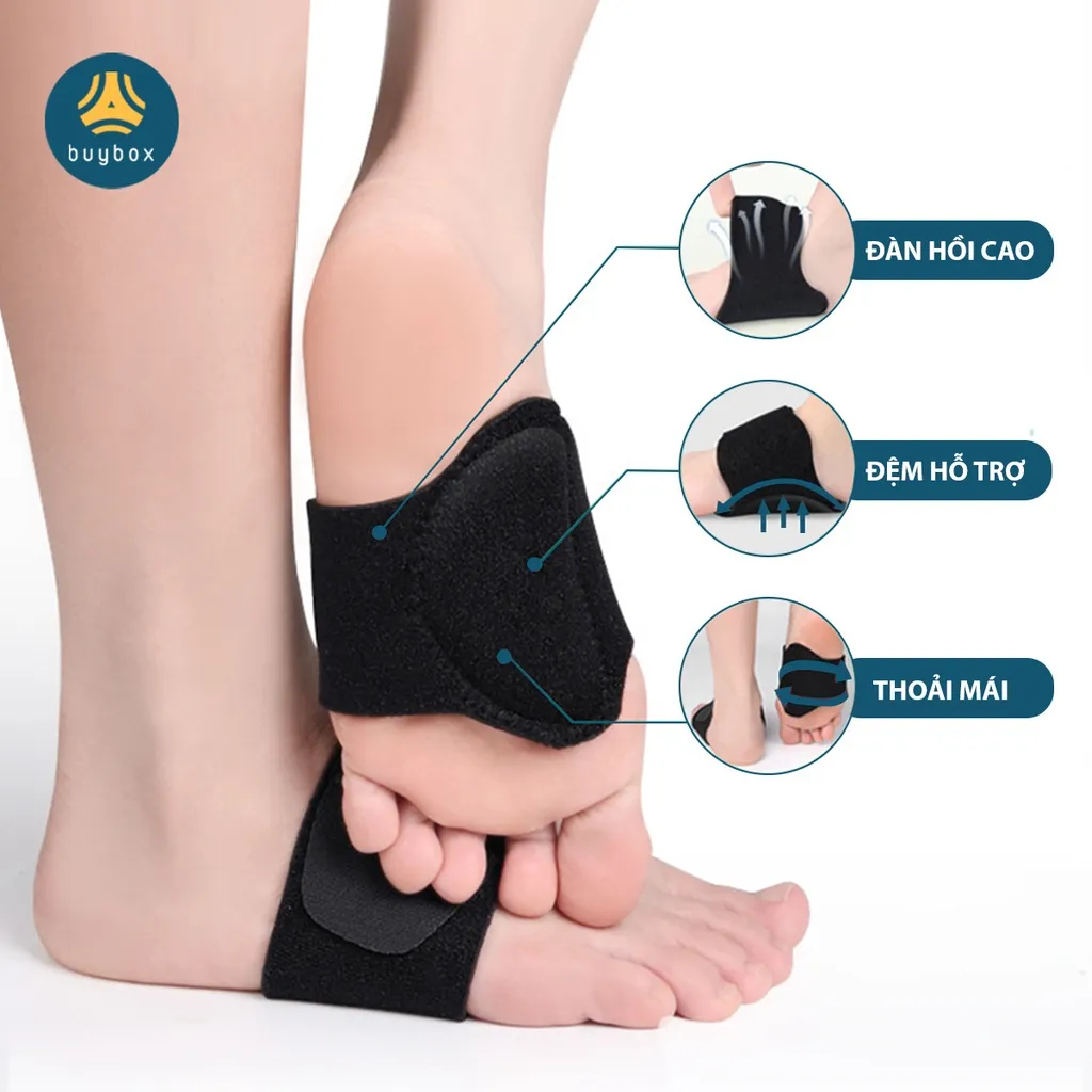 Ảnh Vớ đệm lõm bàn chân giảm mỏi chân khi đi đứng quá lâu,  bảo vệ đôi chân của bạn - Buybox - BBPK289 2