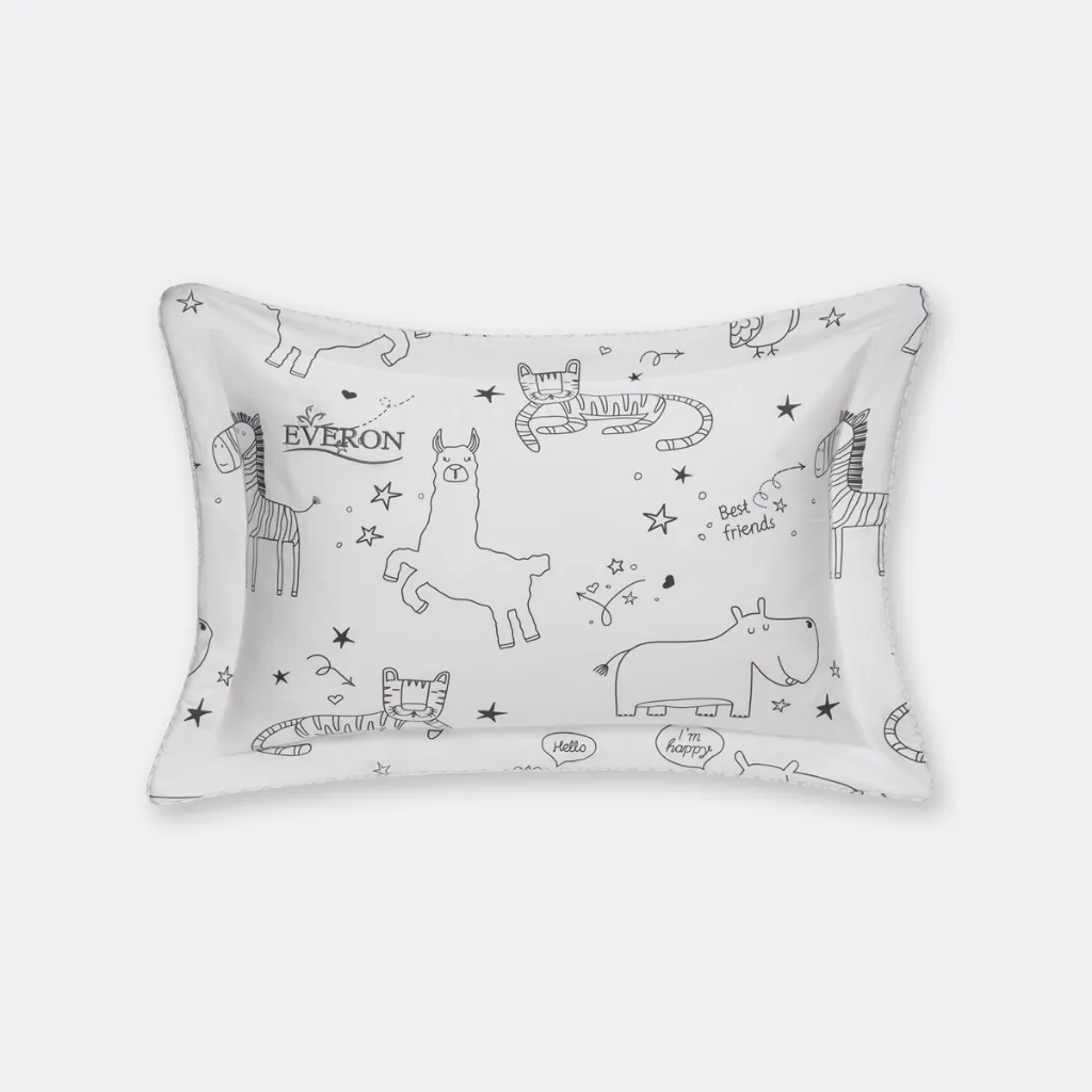 Ảnh Vỏ gối nằm BST2025 Everon (Kích thước 45x65, Họa tiết in/thêu, Chất liệu Tencel/Modal/Cotton) 2