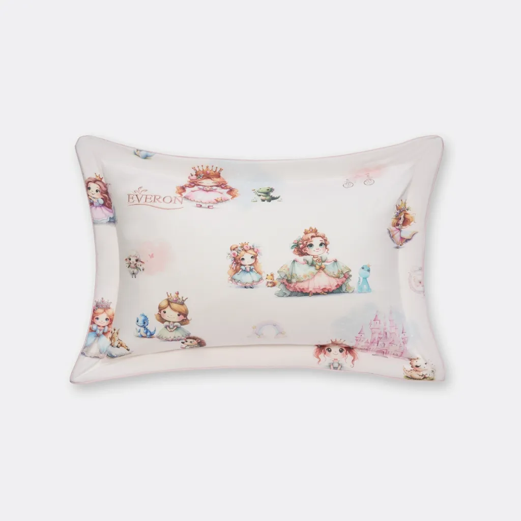 Ảnh Vỏ gối nằm BST2025 Everon (Kích thước 45x65, Họa tiết in/thêu, Chất liệu Tencel/Modal/Cotton) 3