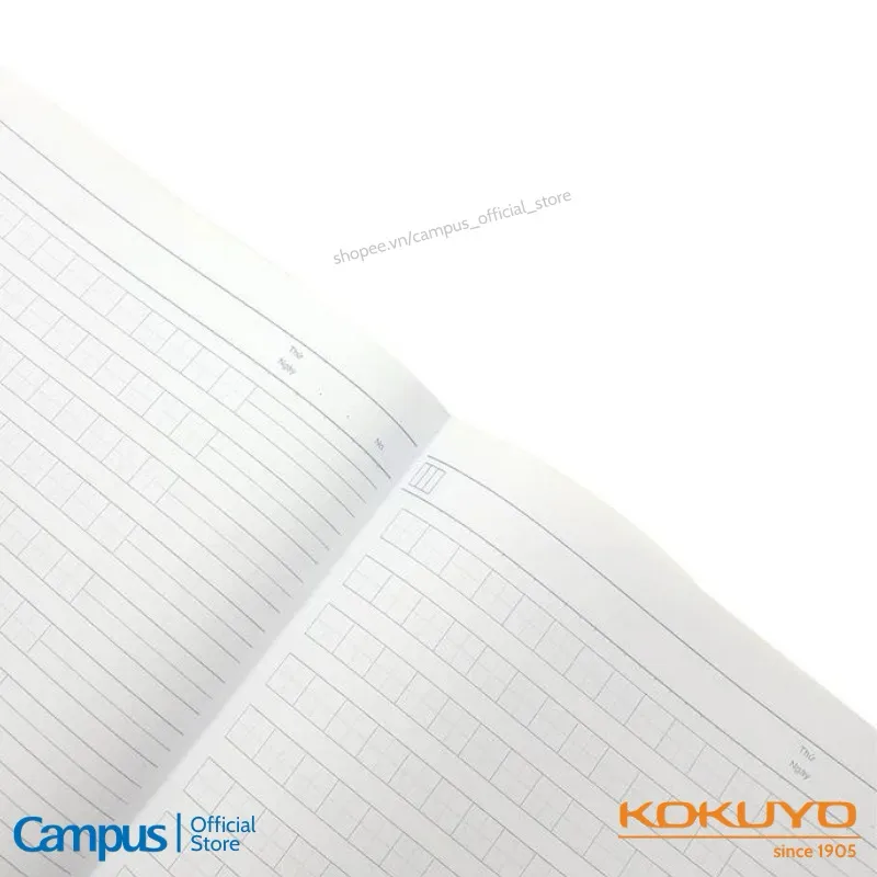 Ảnh Vở Học Tiếng Nhật Study Japanese Gáy Keo Khổ B5 80 Trang 70gsm Chính Hãng Campus 1