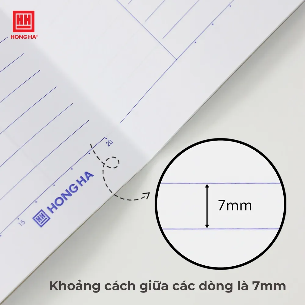 Ảnh Vở kẻ ngang 120 trang Hồng Hà - 1687 4