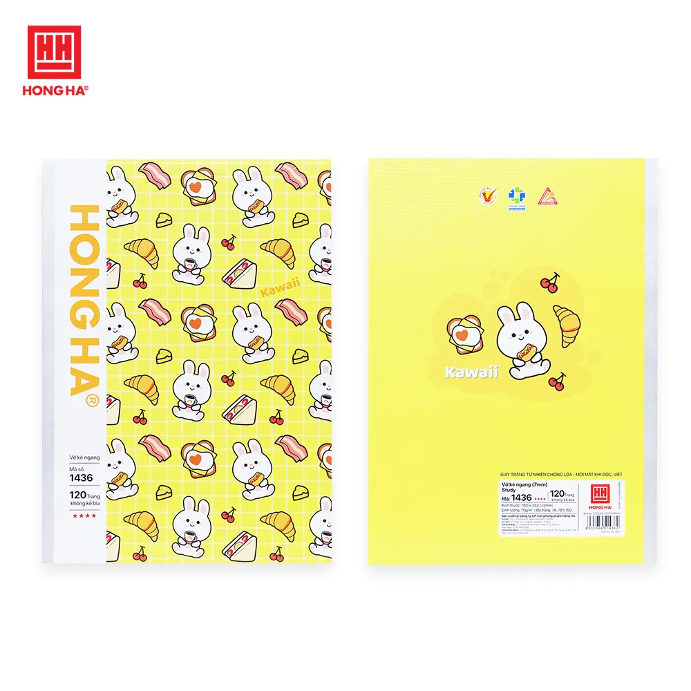 Ảnh Vở kẻ ngang 120 trang Study Kawaii -1436 3