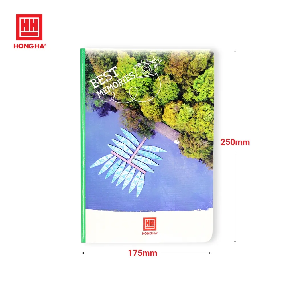 Ảnh Vở kẻ ngang 200 trang Hồng Hà - 1688 1