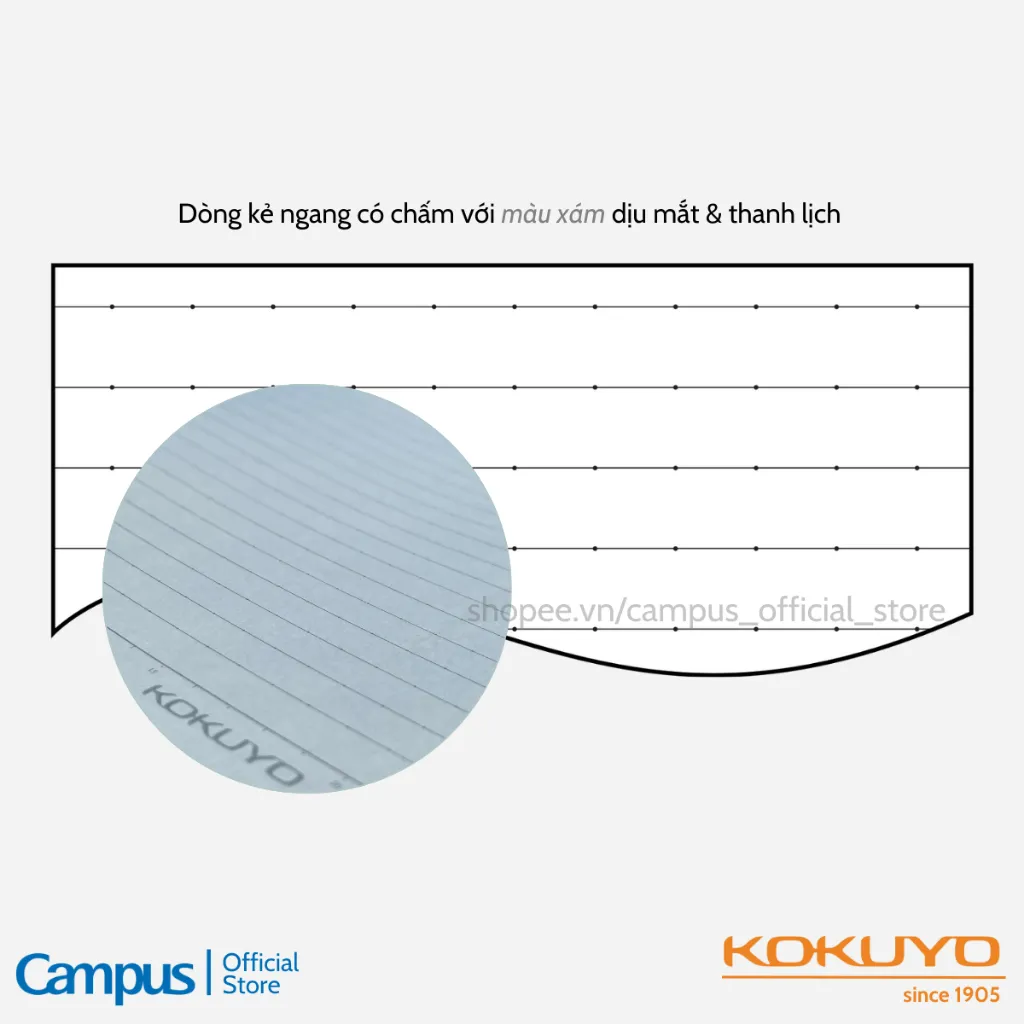 Ảnh Vở (Tập) Gáy Keo Giấy Nhật Bìa In 3D Kẻ Ngang Có Chấm 80/96/120/200 Trang Khổ B5/A5 Chính Hãng Campus 4