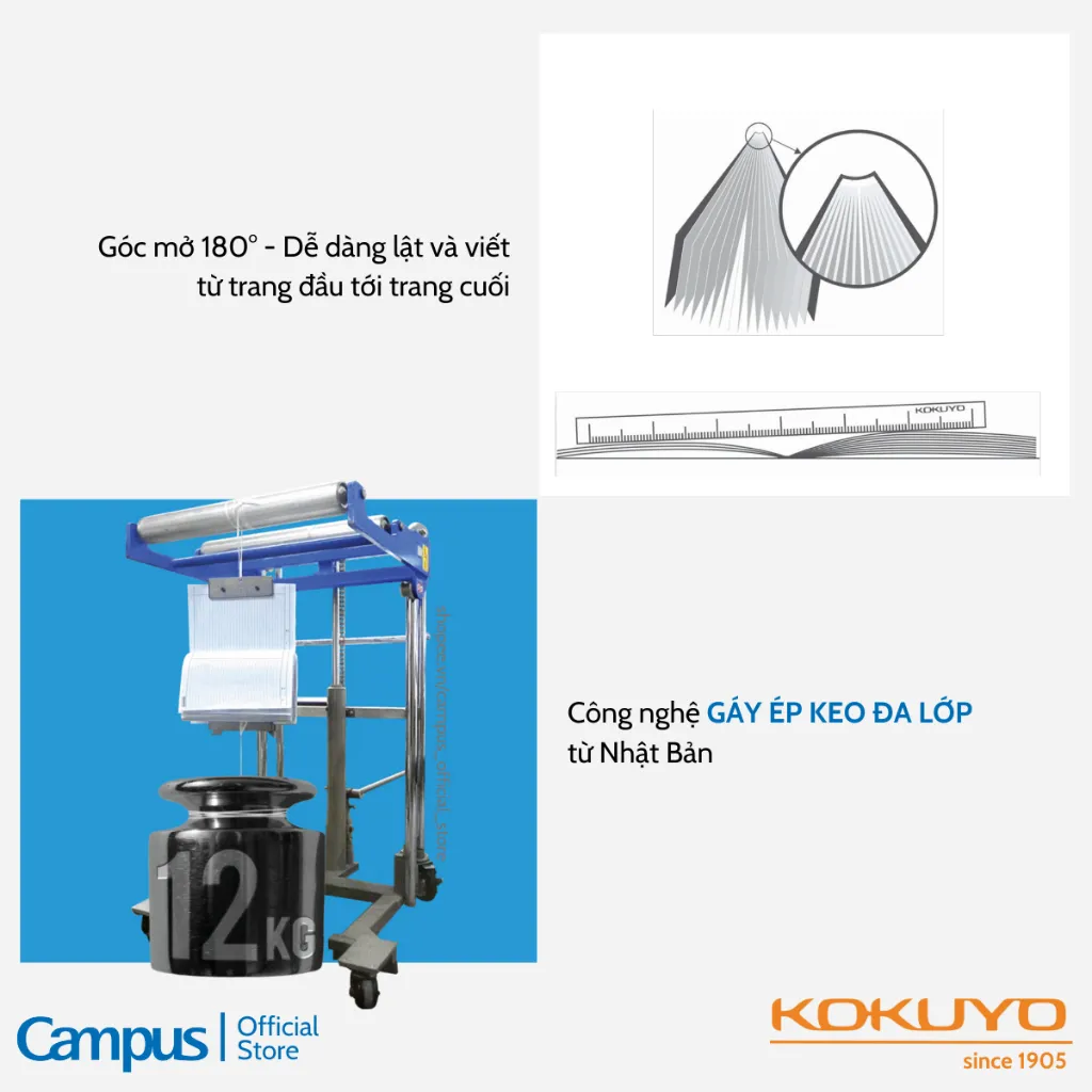 Ảnh Vở (Tập) Gáy Keo School Kẻ Ngang7mm/4 ly ngang 80/120/200 Trang Khổ B5 Chính Hãng Campus 1