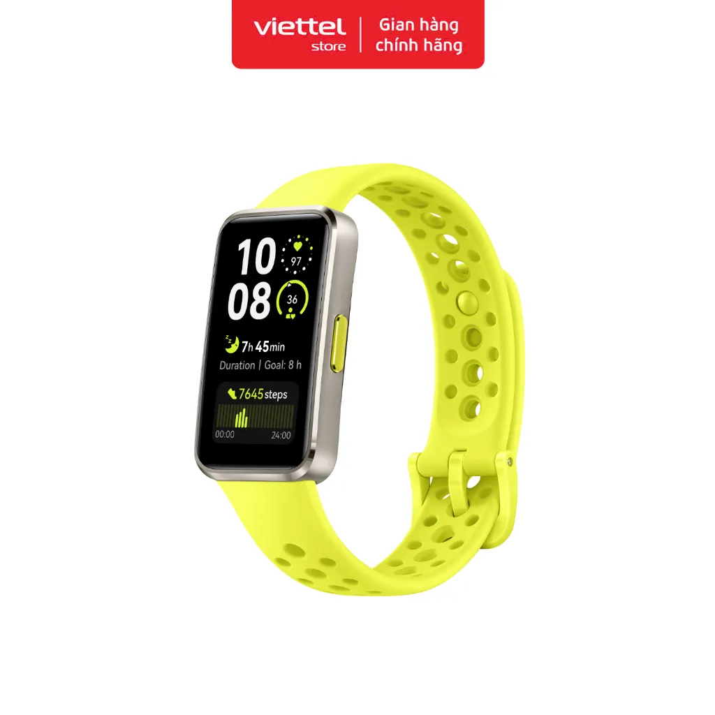 Ảnh Vòng Đeo Tay Thông Minh HUAWEI Band 10 Khung Hợp Kim Nhôm/ Phân Tích Giấc Ngủ Chuyên Nghiệp Chính hãng 2