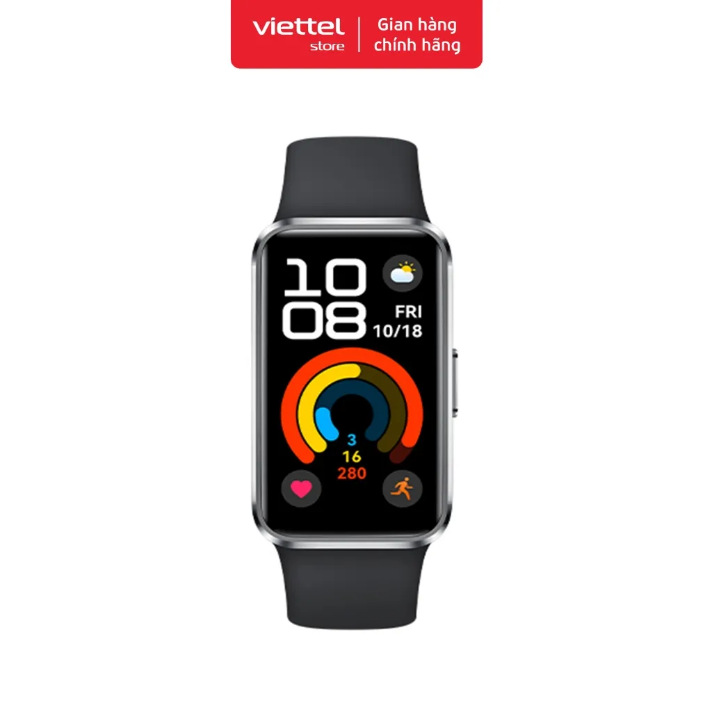 Ảnh Vòng Đeo Tay Thông Minh HUAWEI Band 10 Khung Hợp Kim Nhôm/ Phân Tích Giấc Ngủ Chuyên Nghiệp Chính hãng 3