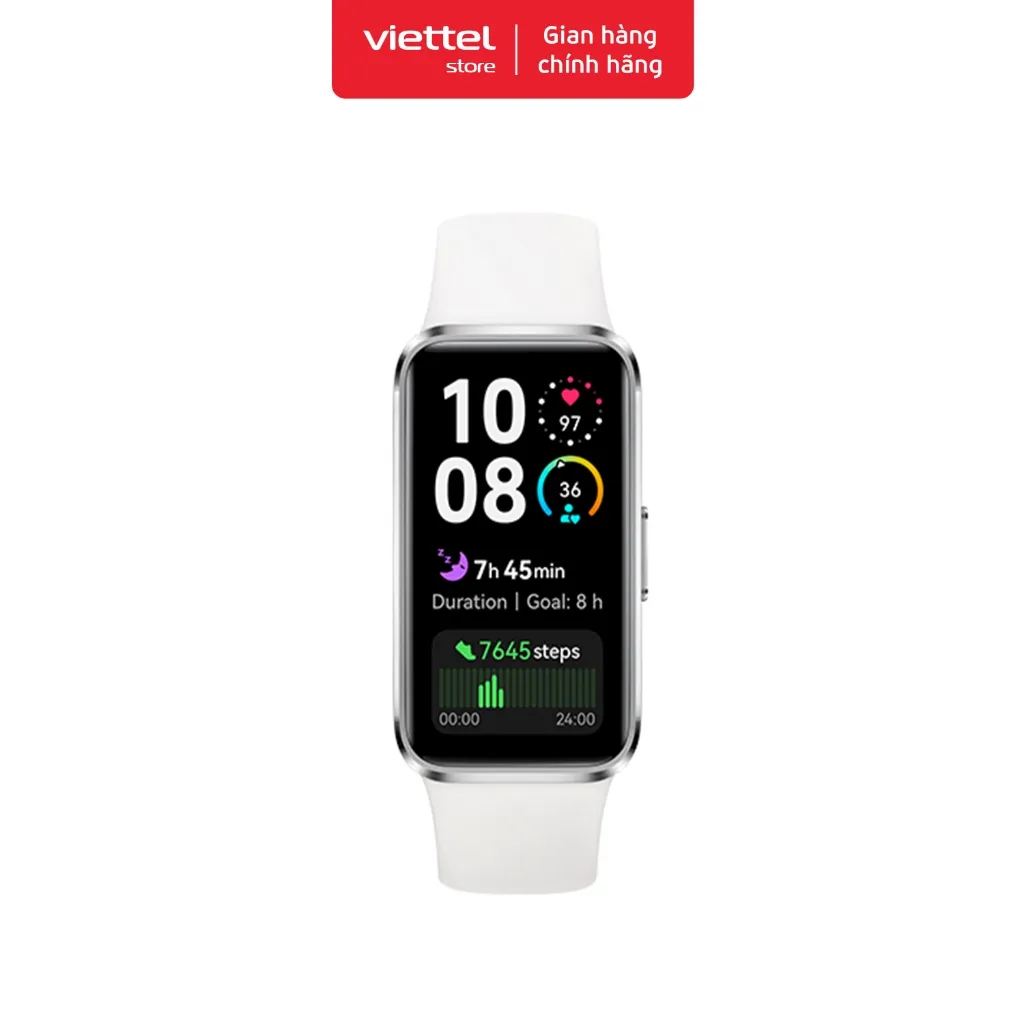 Ảnh Vòng Đeo Tay Thông Minh HUAWEI Band 10 Khung Hợp Kim Nhôm/ Phân Tích Giấc Ngủ Chuyên Nghiệp Chính hãng 4