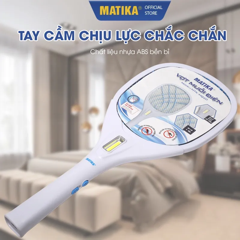 Ảnh Vợt Muỗi Điện Thông Minh Matika MTK-MQ20 3