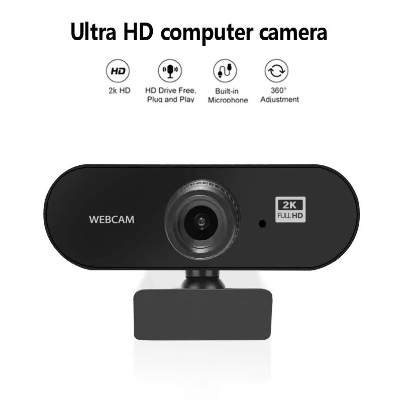Ảnh Webcam EVEBOT USB 1080p tự động lấy nét kèm mic chất lượng cao chuyên dụng 4