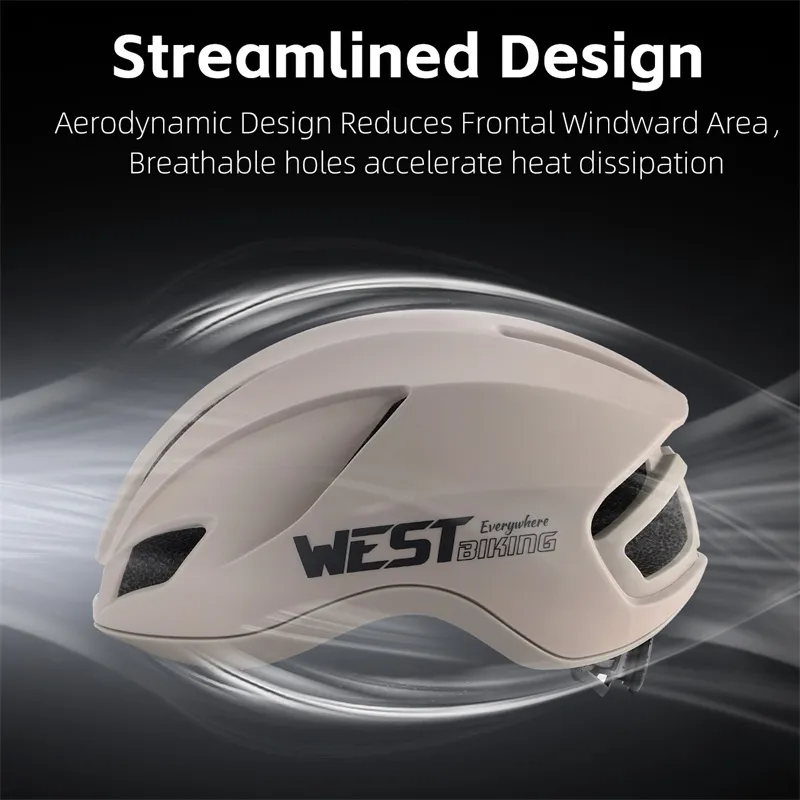 Ảnh WEST BIKING Đi Xe Đạp Mũ Bảo Hiểm Khí Nén Xe Đạp Đường Bộ Mũ Bảo Hiểm Xe Đạp Đô Thị Giải Trí Xe Đạp An Toàn Đi Xe Đạp Mũ Bảo Hiểm 54-61cm 3