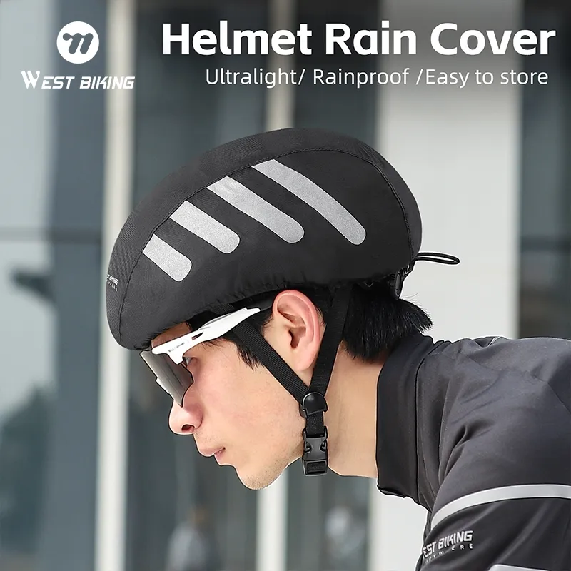 Ảnh WEST BIKING Mũ bảo hiểm Vỏ mưa 2