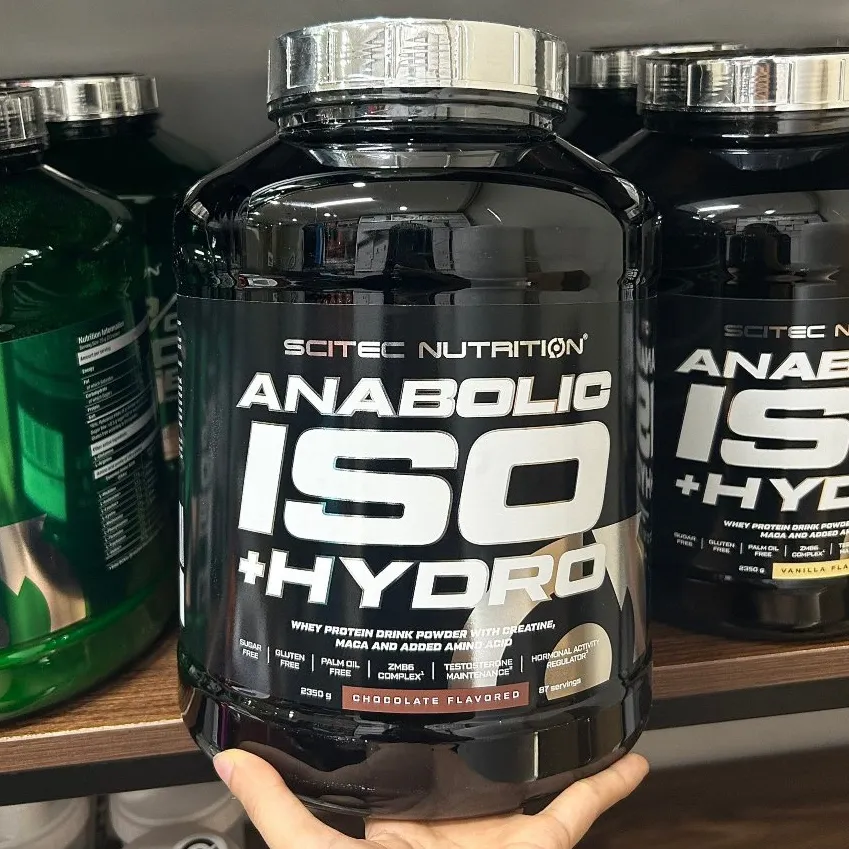 Ảnh Whey Protein | ANABOLIC ISO + HYDRO Hộp 2350G | Siêu phẩm Whey Protein tăng cơ | Scitec Nutrition 2