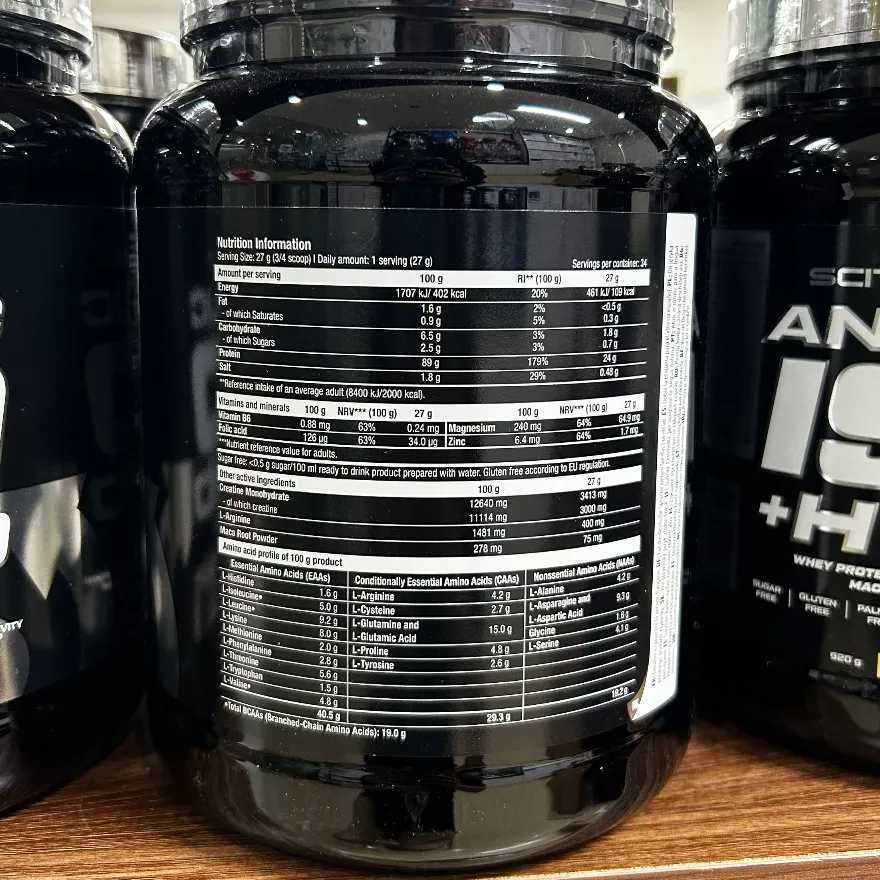 Ảnh Whey Protein | ANABOLIC ISO + HYDRO Hộp 920G | Siêu phẩm Whey Protein tăng cơ | Scitec Nutrition 3