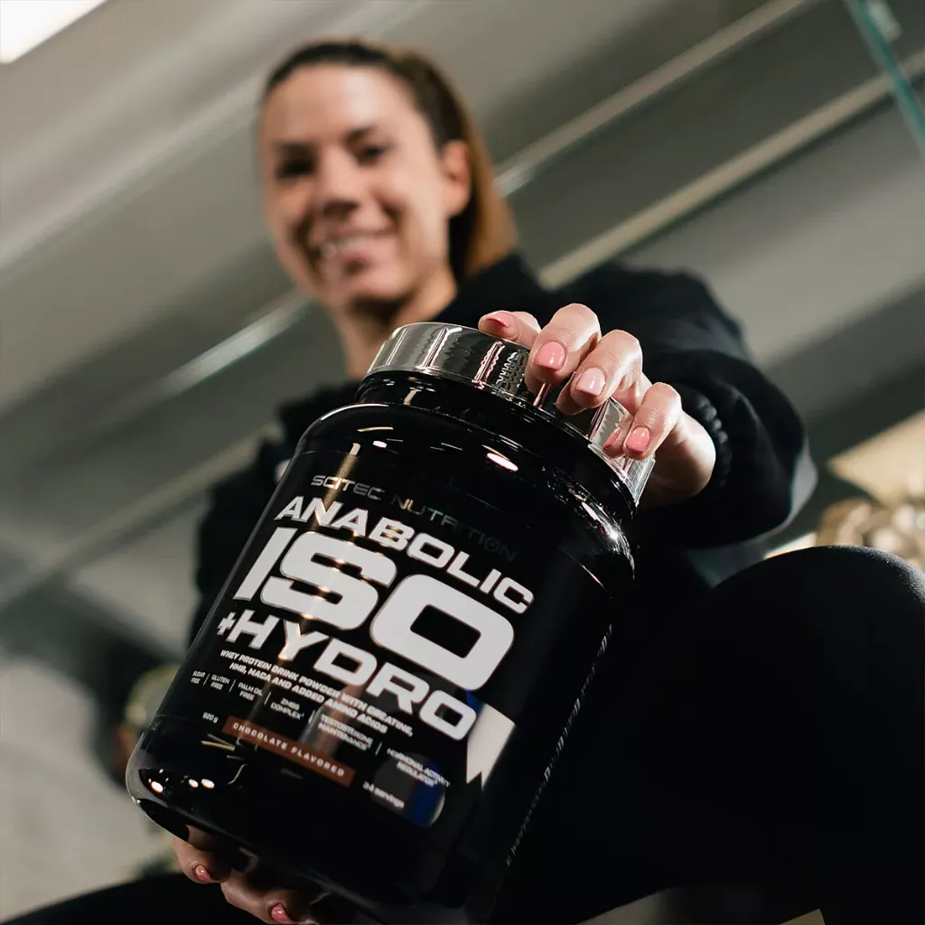 Ảnh Whey Protein | ANABOLIC ISO + HYDRO Hộp 920G | Siêu phẩm Whey Protein tăng cơ | Scitec Nutrition 4