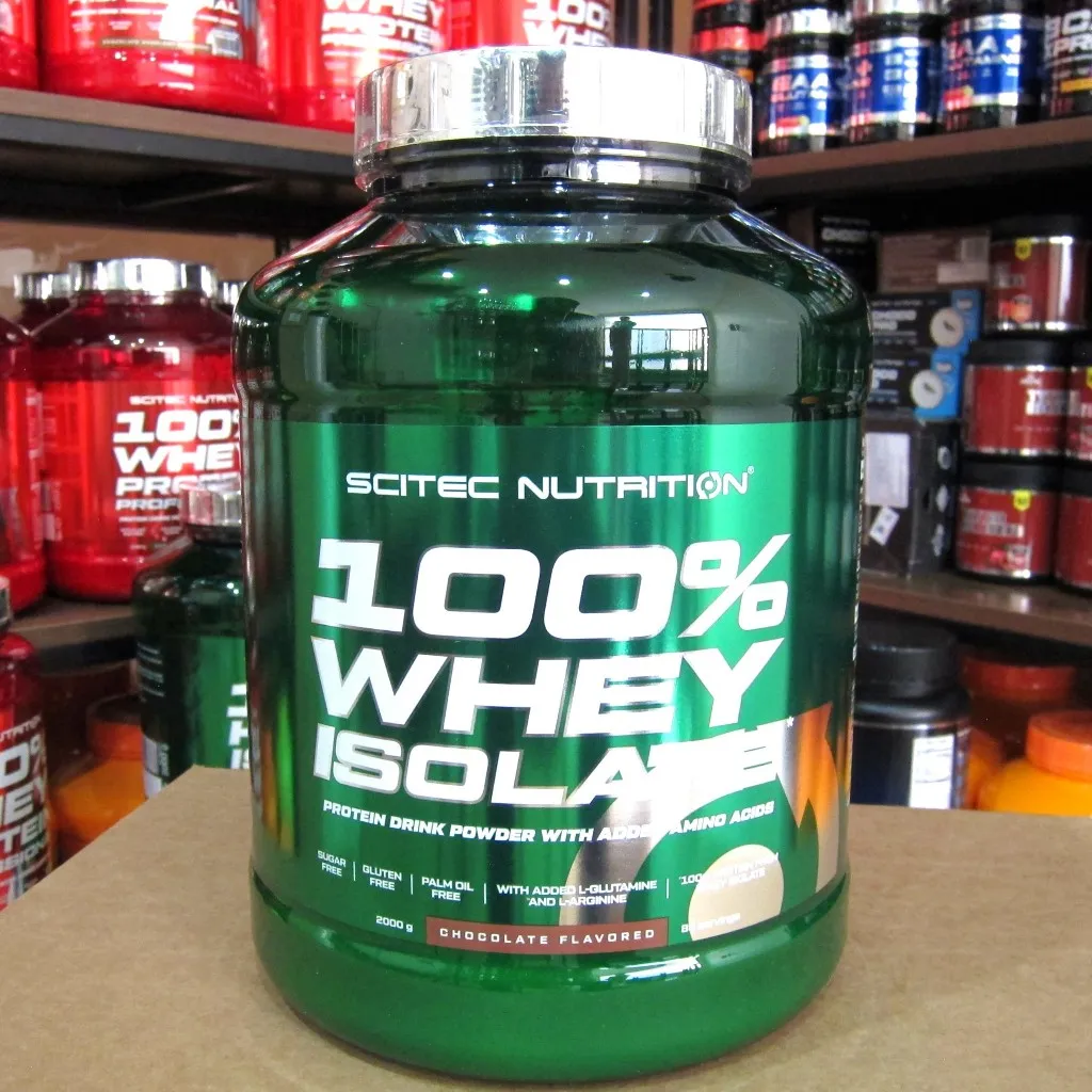 Ảnh Whey Protein - WHEY ISOLATE 2000g - 80serving- Thực phẩm phát triển cơ tinh kiết không nóng trong - SCITEC NUTRITION 2