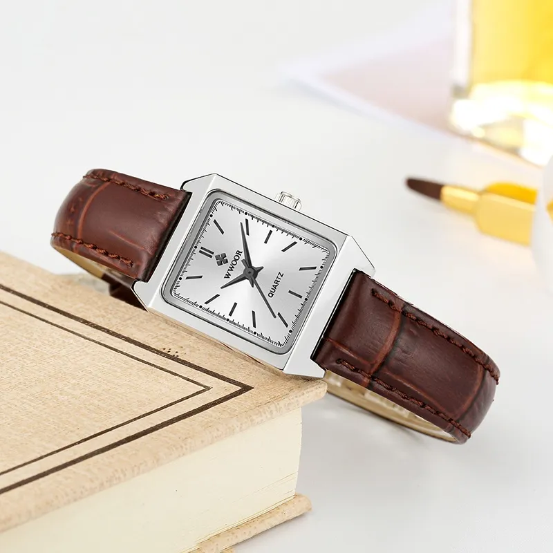 Ảnh WWOOR Đồng hồ chống thấm nước phong cách thể thao thời trang cho nữ-8850 2