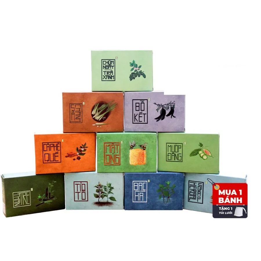 Ảnh Xà bông Sinh Dược tự nhiên 100g 2
