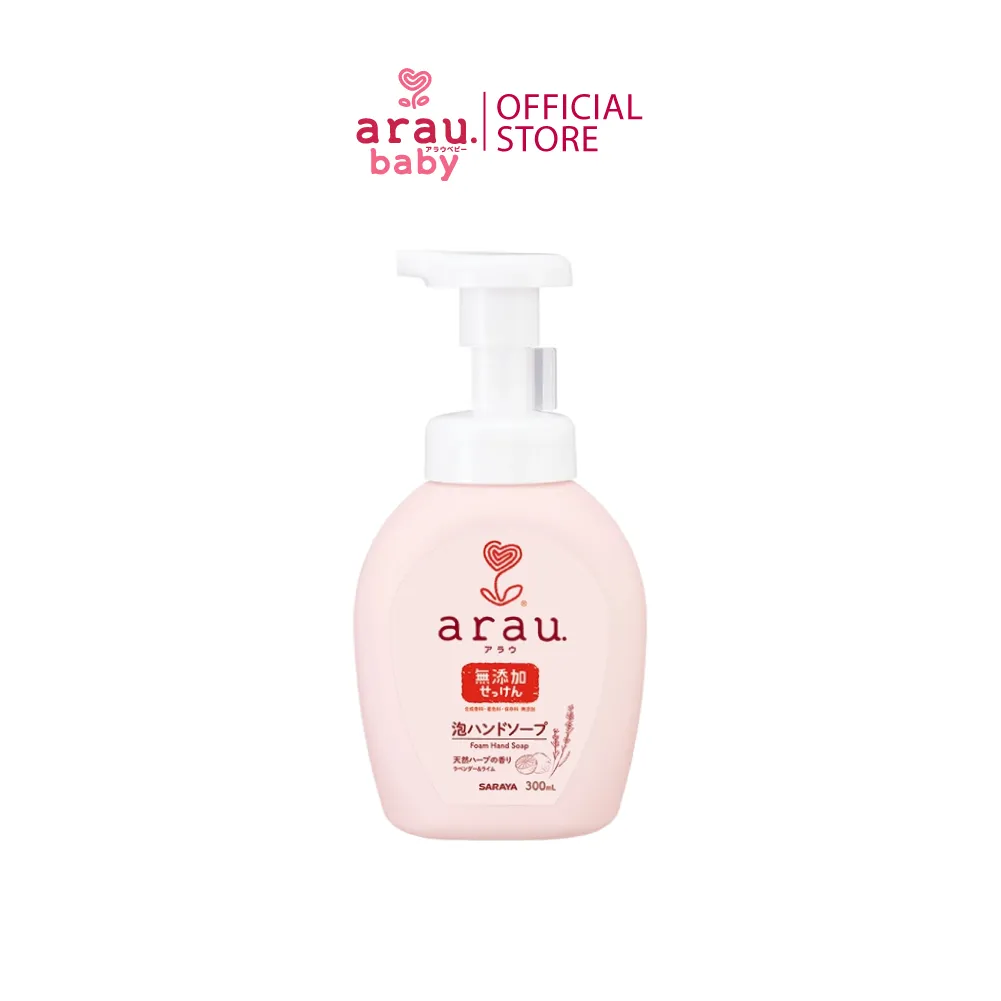 Ảnh Xà phòng rửa tay tạo bọt thảo mộc arau. bình 300ml 1