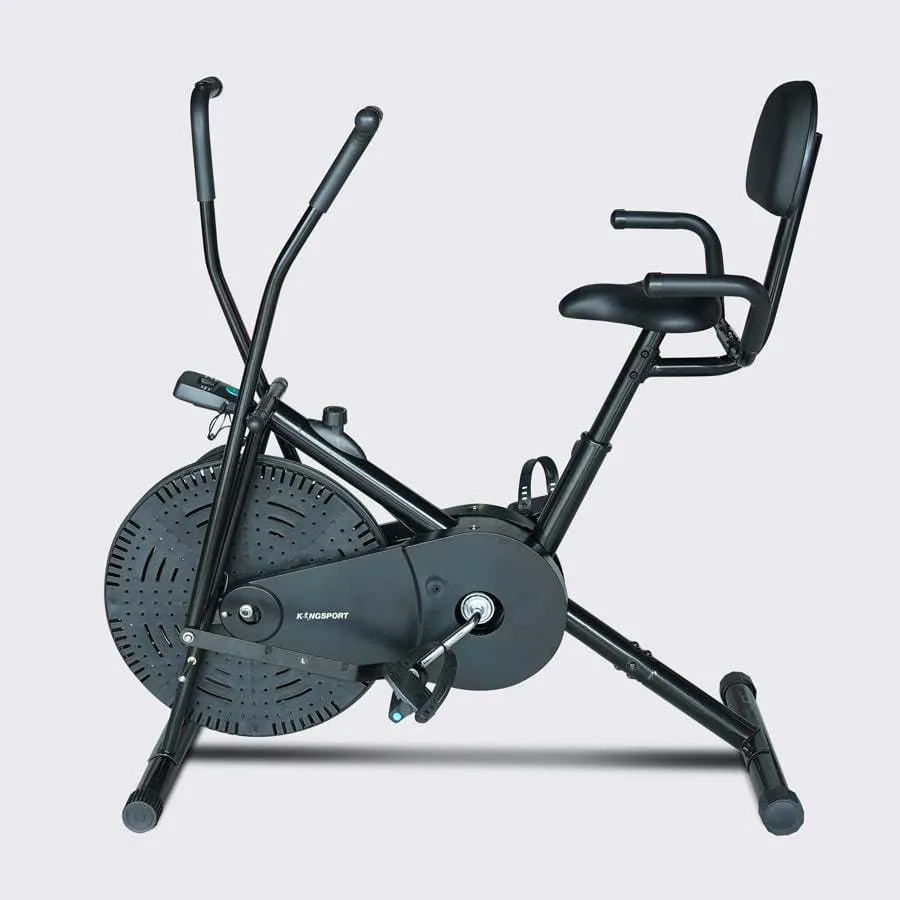 Ảnh Xe đạp tập KINGSPORT Classic E-07, ghế tựa phù hợp người lớn tuổi, tích hợp đồng hồ đo lường chỉ số 2