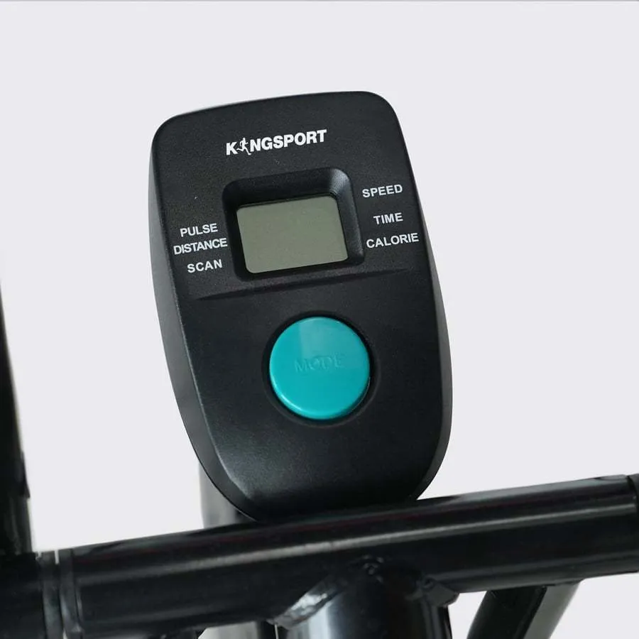 Ảnh Xe đạp tập KINGSPORT Classic E-07, ghế tựa phù hợp người lớn tuổi, tích hợp đồng hồ đo lường chỉ số 3