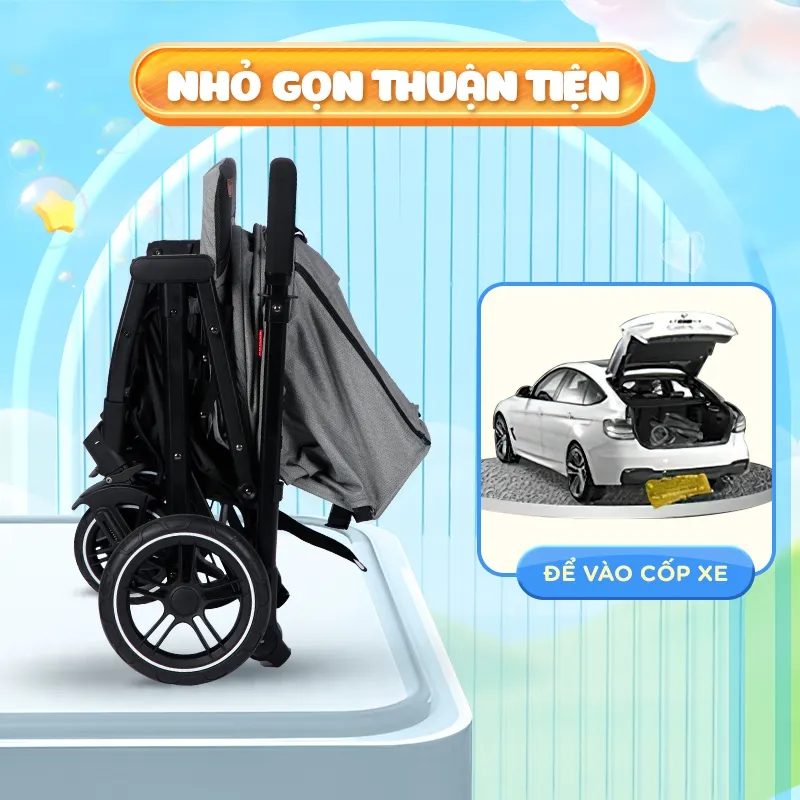 Ảnh Xe đẩy 2 chiều Chilux K3 - An toàn, Hiện đại, Tiện lợi 2