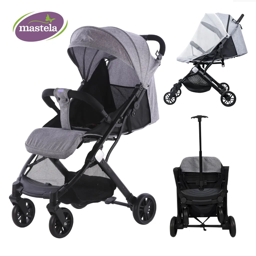 Đánh Giá Xe Đẩy Em Bé Mastela 275 Cao Cấp: Gấp Gọn, Aluminium, Mang Lên Máy Bay