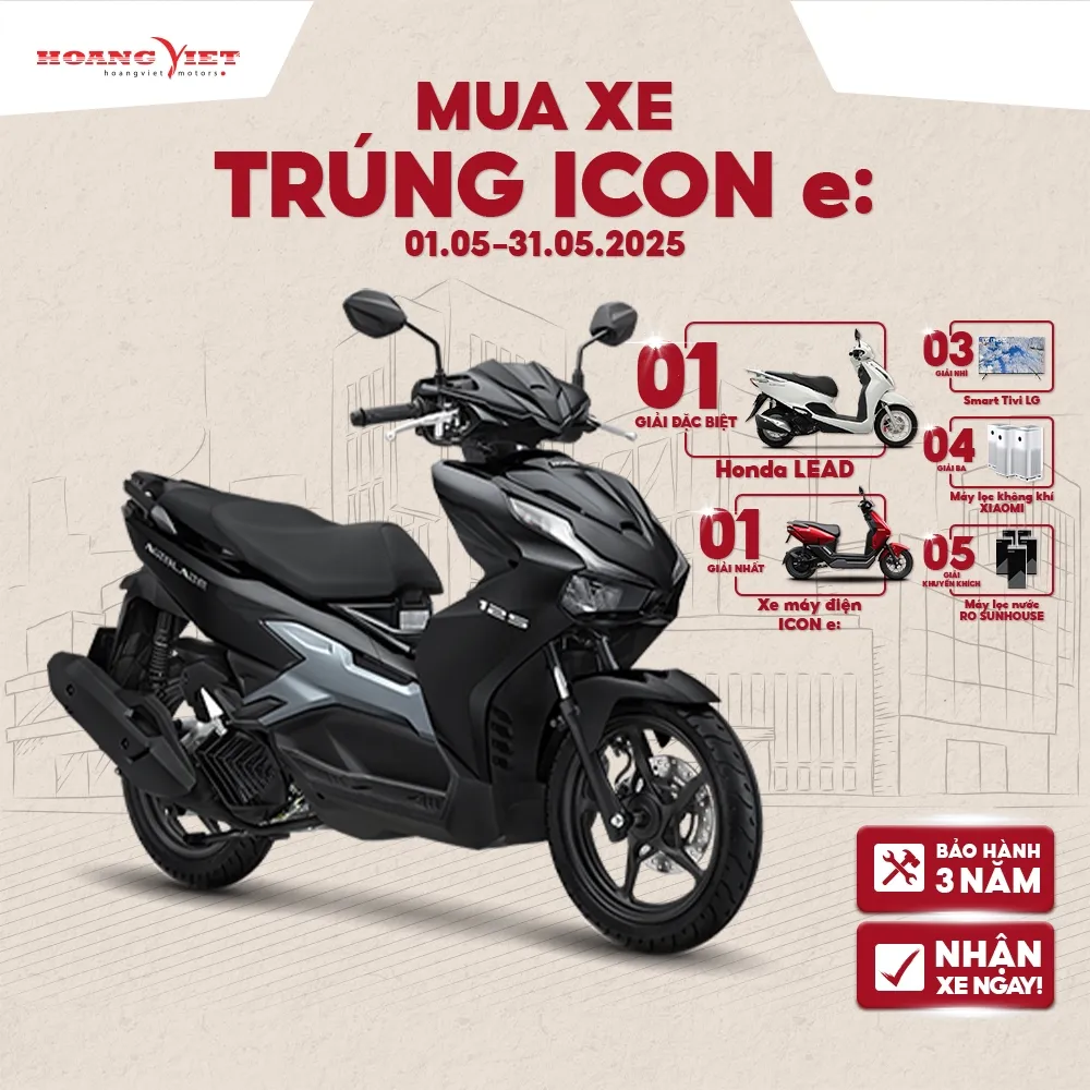 Ảnh Xe Máy Honda Air Blade 125 2025 - Phiên Bản Tiêu Chuẩn 1
