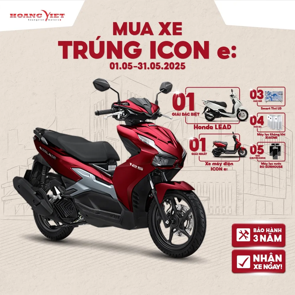 Ảnh Xe Máy Honda Air Blade 125 2025 - Phiên Bản Tiêu Chuẩn 2