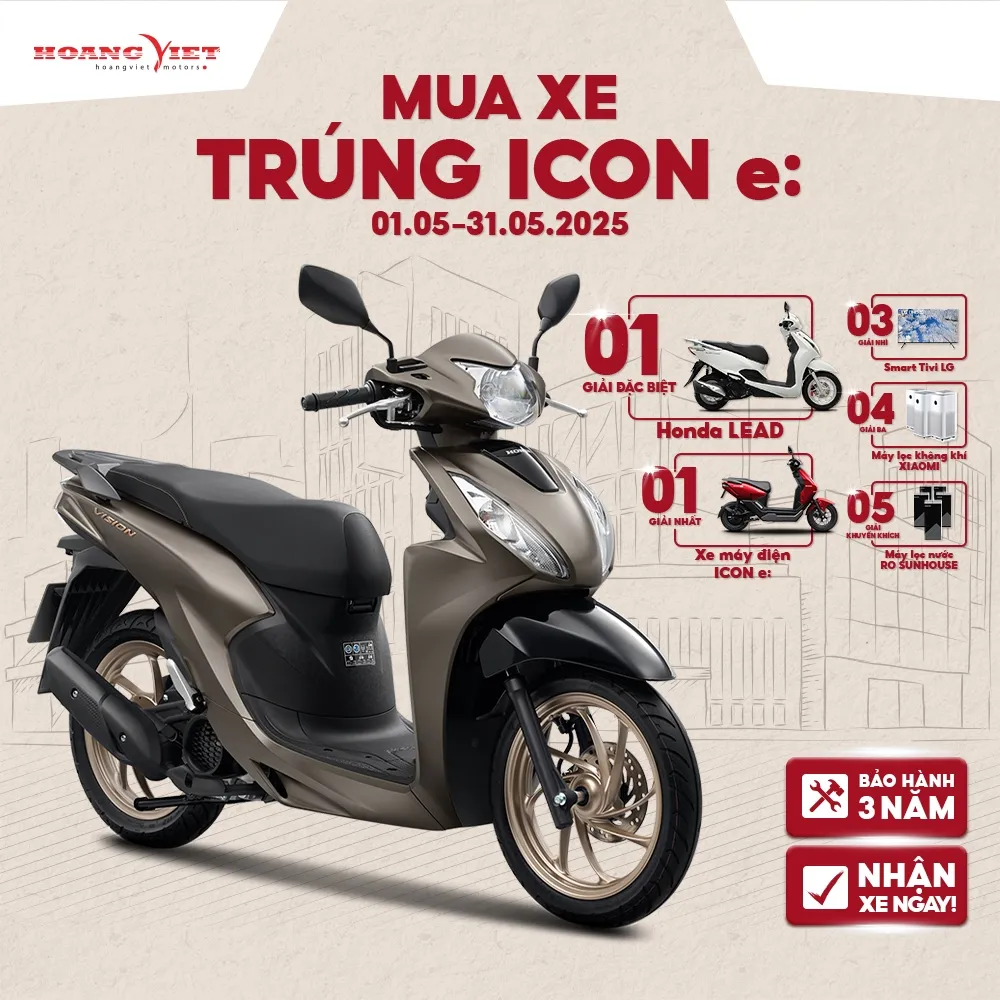 Ảnh Xe Máy Honda Vision 2025 - Phiên Bản Đặc Biệt 1