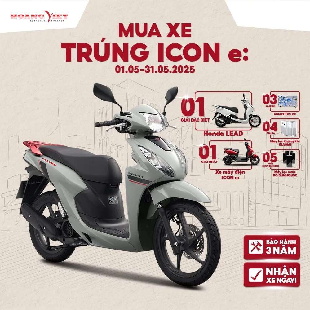 Ảnh Xe Máy Honda Vision 2025 - Phiên Bản Thể Thao 2