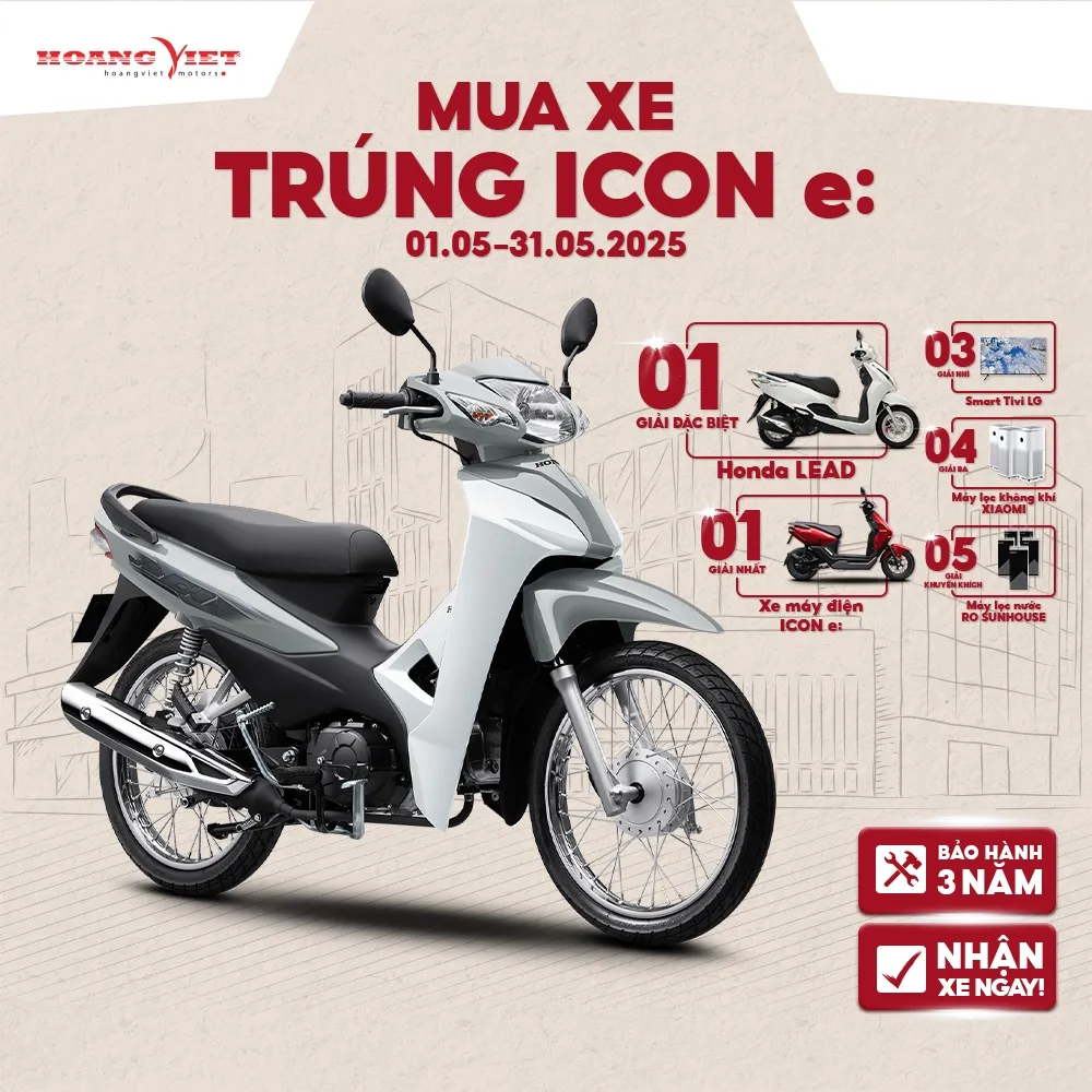 Ảnh Xe Máy Honda Wave Alpha 2025 - Phiên Bản Cổ Điển 1