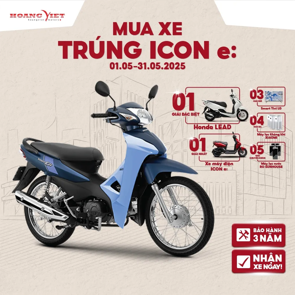 Ảnh Xe Máy Honda Wave Alpha 2025 - Phiên Bản Cổ Điển 2