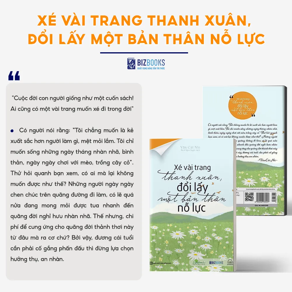 Ảnh Xé Vài Trang Thanh Xuân Đổi Lấy Một Bản Thân Nỗ Lực - Sách Phát Triển Bản Thân Hay Nên Đọc 4